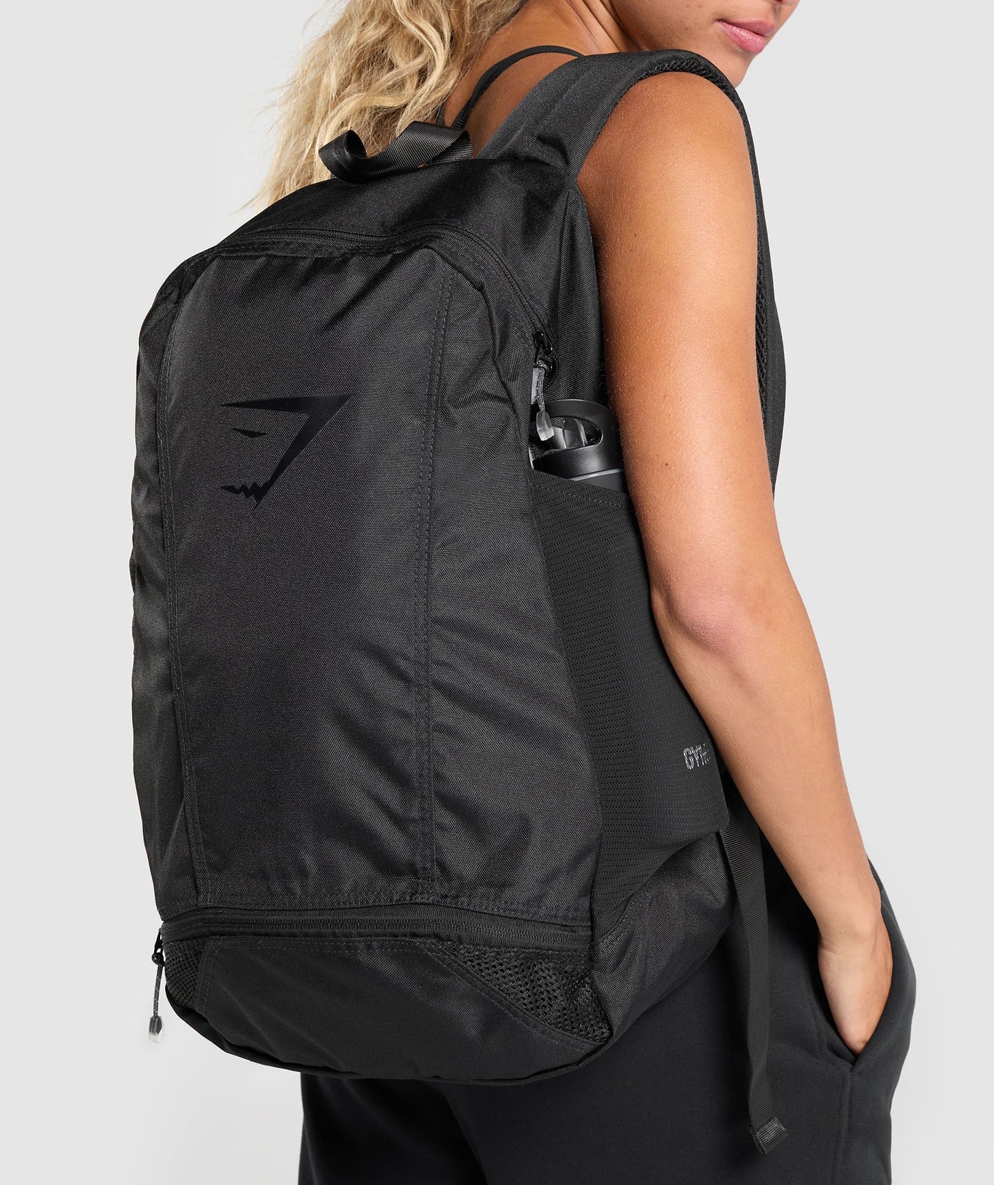 Mochila Gymshark Sharkhead NEGRO
