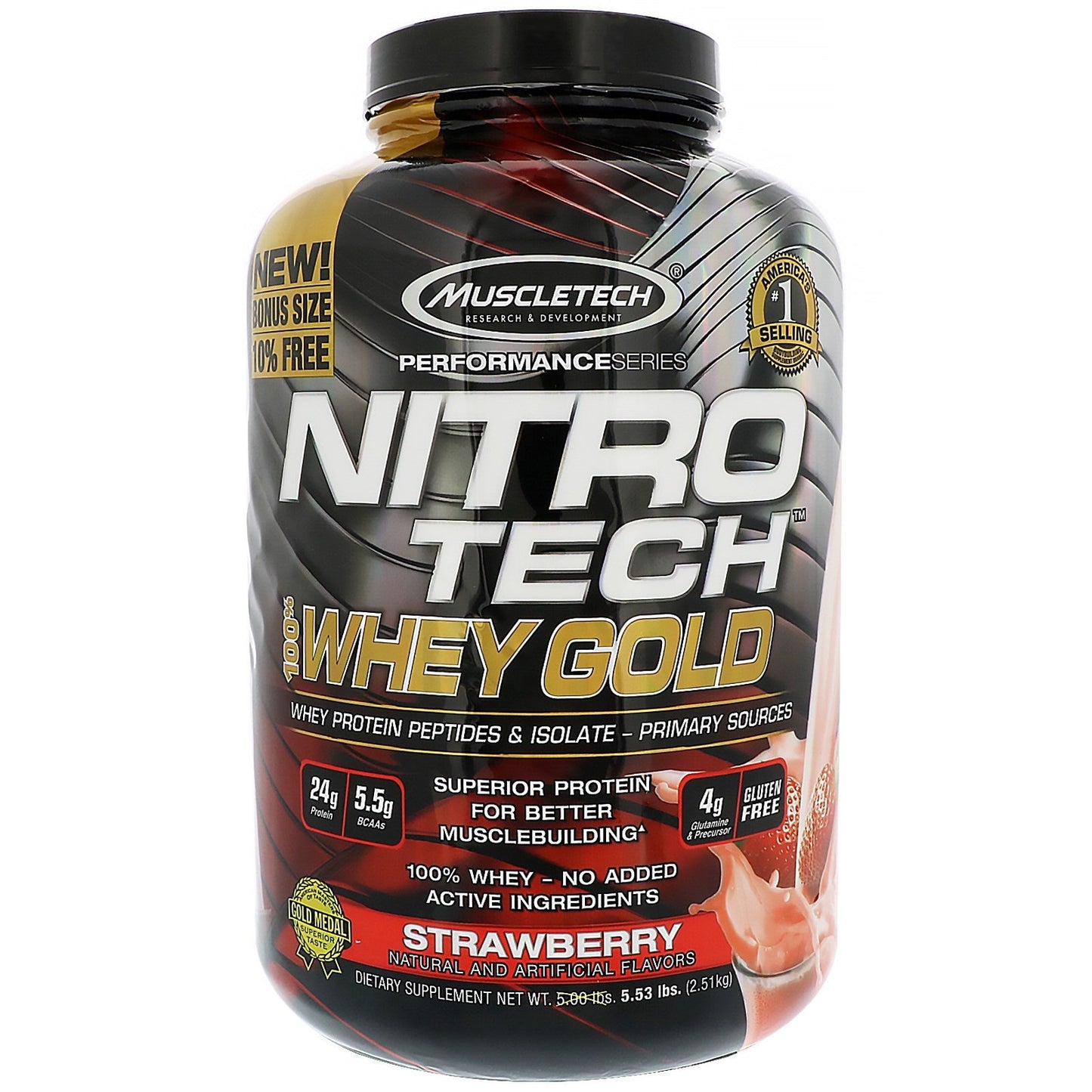 Muscletech Nitro-Tech WHEY GOLD 5.03 LBS (2.2 kg)
